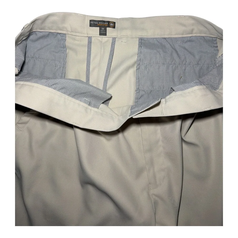Peter Millar golf crown shorts Salem performance short model Drifit cooling 38
